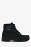 Celine Black Canvas Triomphe High Top Sneakers Size 35
