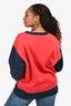 Acne Studios Red/Navy "Brother" Sweater Size M