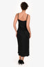 Sablyn Black Silk Button Down Silk Dress Size M