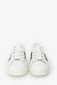 Jimmy Choo White Leather Sneakers Size 39
