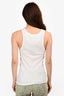 Vetements White Eagle Ribbed Tank Size S Mens