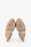 Jimmy Choo Patent Nude Platform Pumps Size 38.5