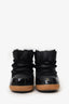 IKKII INUIKII Black Gloss Leather Snow Boots Size 38
