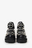Alexander Wang Black Sloane Triple-buckled Platform Boot Size 37.5