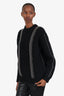 Alexander Wang Black Wool Studded Cable Knit Sweater Size S