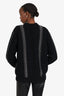 Alexander Wang Black Wool Studded Cable Knit Sweater Size S
