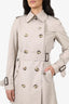 Burberry Beige Trench Coat Size 4