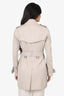 Burberry Beige Trench Coat Size 4