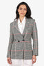 Anine Bing Black/White Check Blazer Estimated Size S