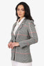 Anine Bing Black/White Check Blazer Estimated Size S