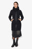 Mackage Black Nylon Puffer Jacket With Hood Size XS