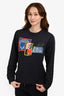Kenzo Navy Embroidered Crewneck Sweater Size M