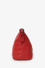 Prada Red Vitello Daino Hobo Bag