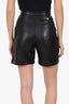 Vintage Leather High Waisted Shorts GHW Size 4