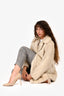 F. Wiene Vintage Cream Mink Fur Jacket Est. Size S
