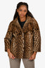 Vintage Ocelot Fur Jacket