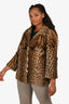 Vintage Ocelot Fur Jacket