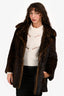 Saga Mink Vintage Brown Mink Fur Jacket