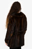 Saga Mink Vintage Brown Mink Fur Jacket