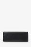 Gucci Black Nymphaea Leather Bamboo Top Handle Bag