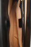 Gucci Black Nymphaea Leather Bamboo Top Handle Bag