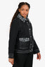 Pre-Loved Chanel™ Black Denim Boucle Detailed Jacket Size 44