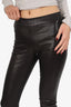 The Row Black Leather Skinny Pants Size XS