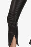 The Row Black Leather Skinny Pants Size XS