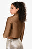 Brunello Cucinelli Brown Cropped Blazer Size 38