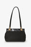 Christian Dior 1997 Vintage Dark Brown Patent/Nylon Cannage Shoulder Bag