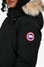 Canada Goose Black Fur Hooded Jacket Size S