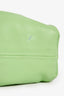 Bottega Veneta Green Leather Mini Pouch