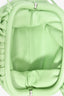 Bottega Veneta Green Leather Mini Pouch