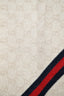 Gucci Beige Wool/Angora Monogram Web Fringe Scarf