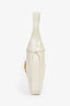 Gucci Cream Smooth Leather Jackie 1961 Small Shoulder Bag with Strap