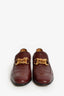 Gucci Burgundy Leather Loafers Size 10.5 Mens