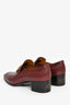 Gucci Burgundy Leather Loafers Size 10.5 Mens