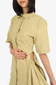 Jacquemus Khaki Green 'La Robe Camisa' Dress Size 34