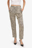 Dries Van Noten Cream Black Spotted 'Palmira' Pant Size 34