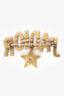 Christian Dior Gold-Tone Metal Crystal J'adior Brooch