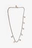 Saint Laurent Crystal Star Collar Necklace