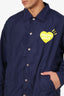 Human Made Navy Nylon Coach Jacket Size XXL Mens
