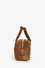 Miu Miu Brown Suede Leather Arcadie Top Handle