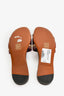 Christian Dior Burgundy Canvas/Leather D-Way Slides Size 36