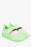 Prada White/Neon Green Cloudbust Sneakers Size 35.5