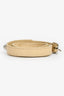 Balenciaga Beige Leather Grommet Wrap Bracelet