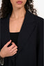 The Weekend MaxMara Blue Single Breasted Blazer Size 4