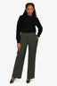 Weekend Max Mara Green 'Petra' Trousers Size 8