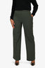 Weekend Max Mara Green 'Petra' Trousers Size 8