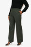 Weekend Max Mara Green 'Petra' Trousers Size 8